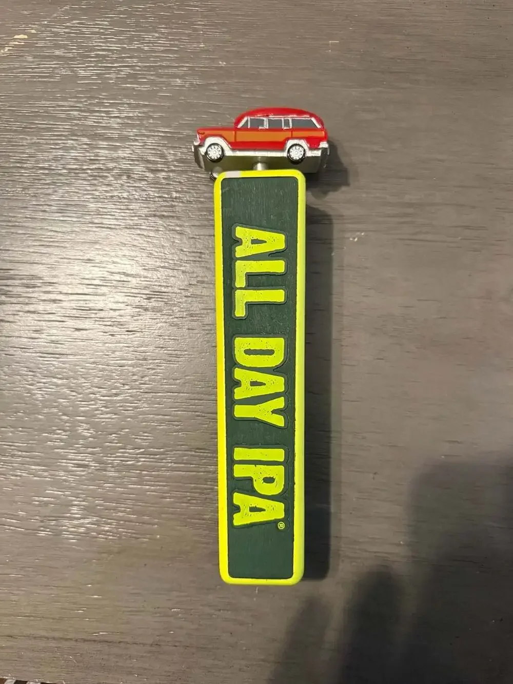 Founders Brewing Co. All Day‎ IPA Beer Tap Handle with Woody Wagon Topper